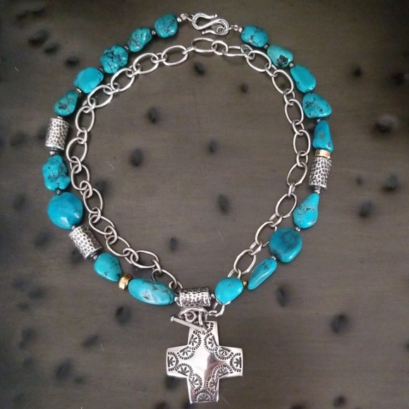 Silpada - Turquoise Necklace - Picture 1 of 8